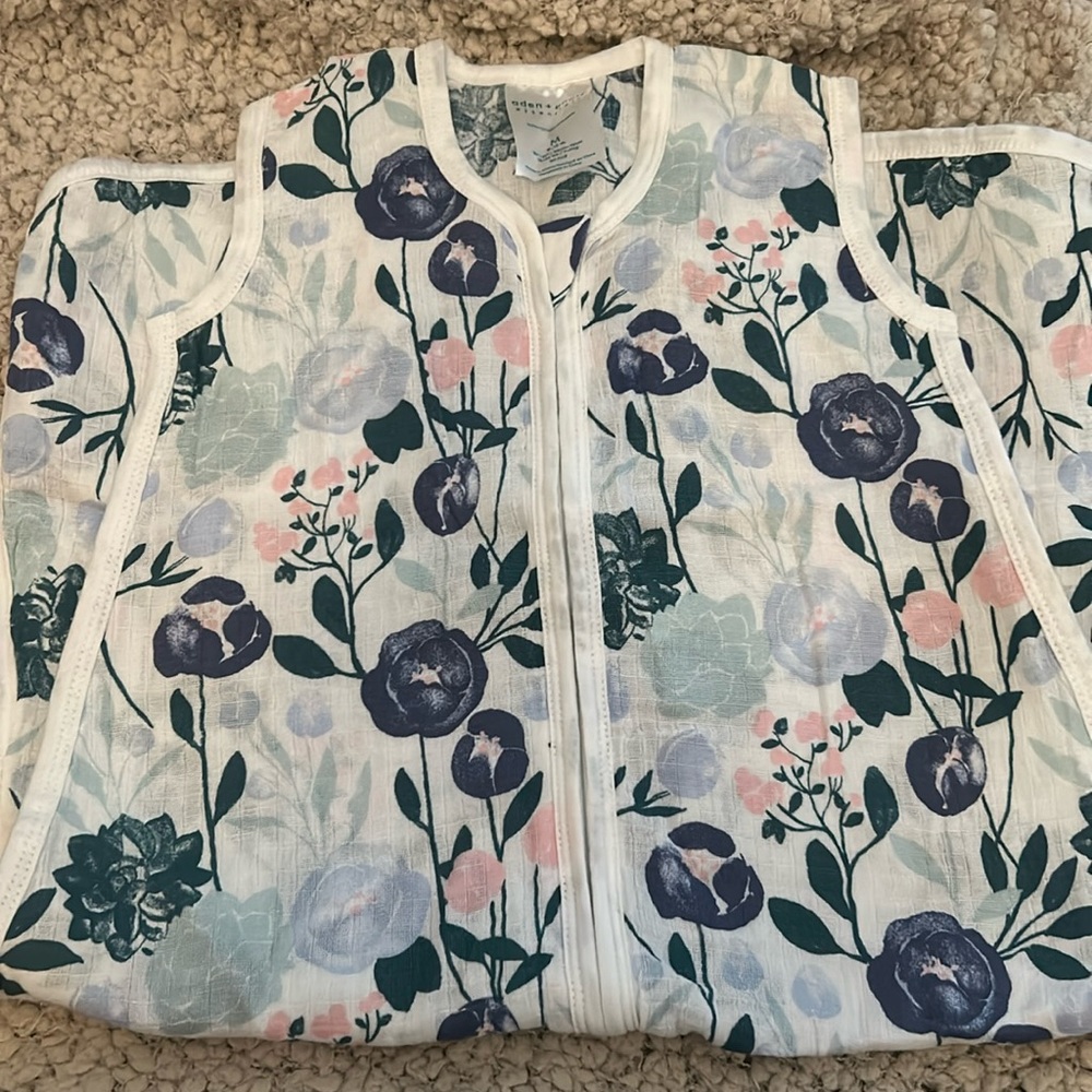 Aden and Anais Muslin Floral Sleep Sack
